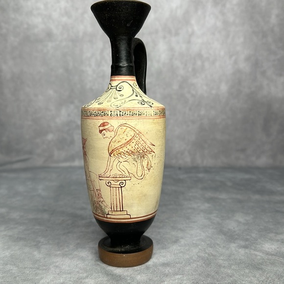 Lekythos Ancient Greece  ceramic pottery - Picture 3 of 12